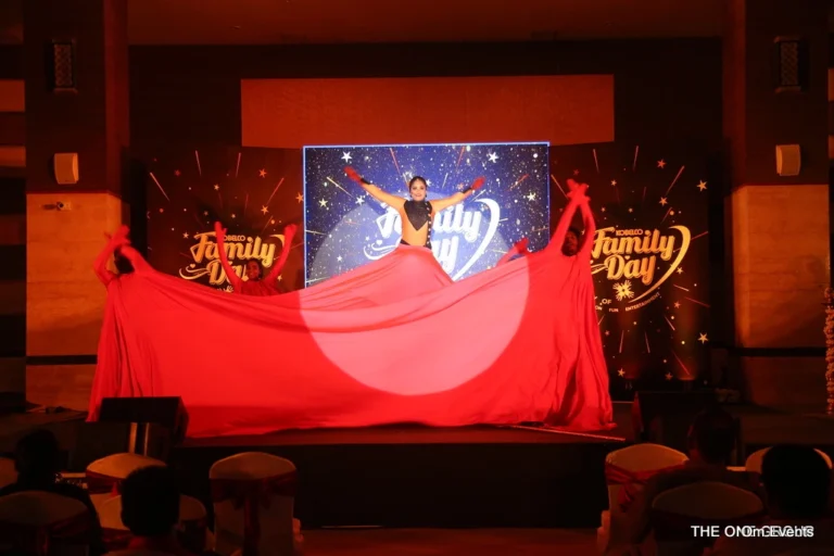 Silk act on the Family Day stage, Kobelco Annual Family Day, 2023, organised by OM Events