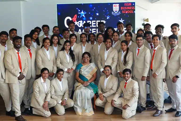 Career Accelerator cohort photo, ISSM Business School Career Accelerator, 2025, organised by OM Events