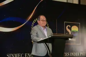 Address at the SINMEC lectern, Conference sessions, 2025, organised by OM Events