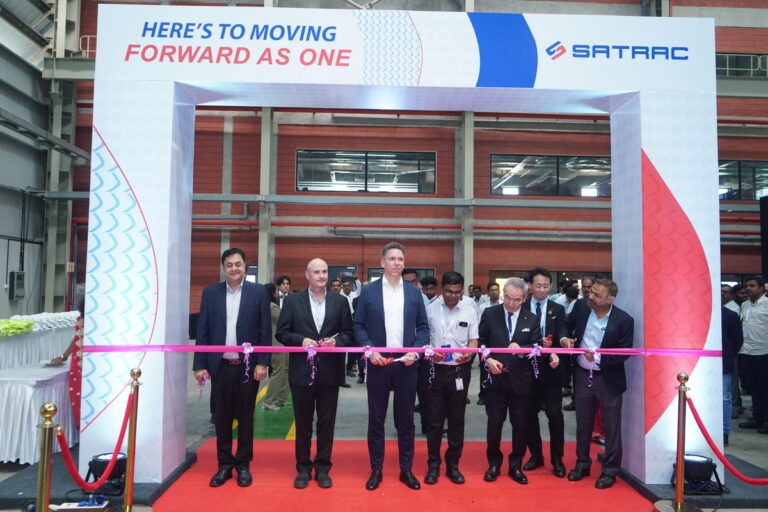 The arch: Here's to moving forward as one, Satrac plant inauguration, 2026, organised by OM Events