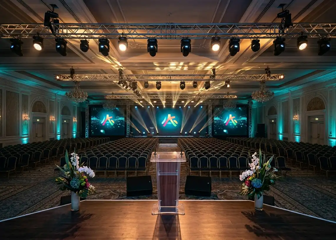Venue, Stage & AV of OM Events