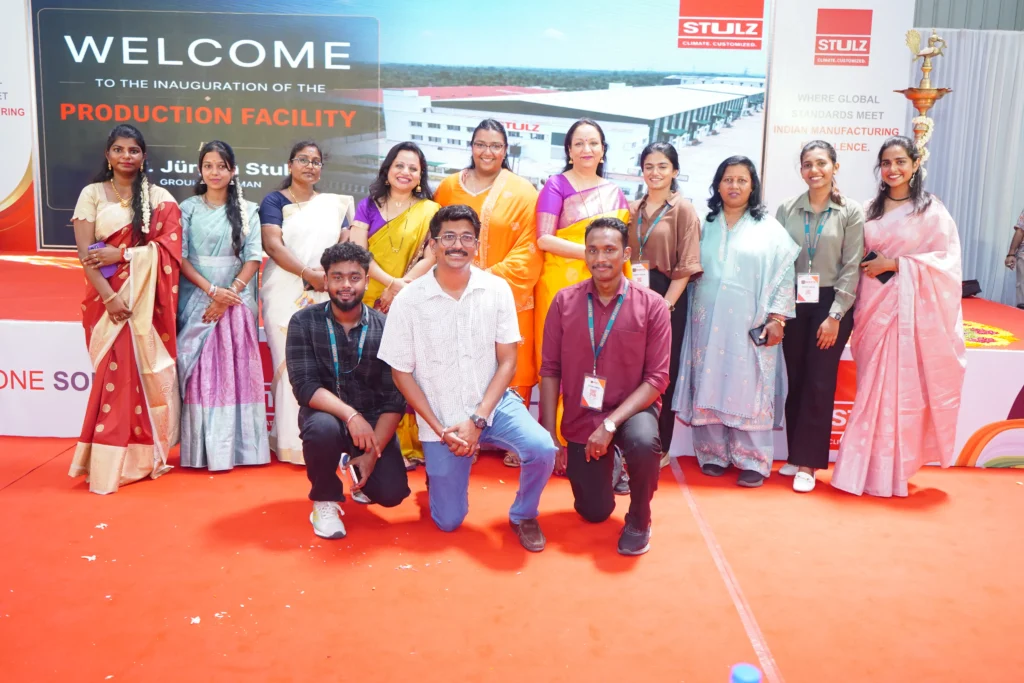 The OM Events crew on site