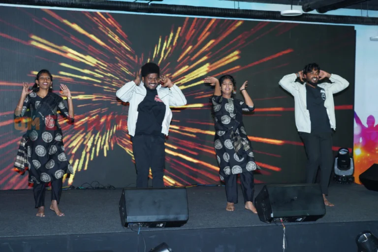 Employee dance performance, On stage, 2026, organised by OM Events