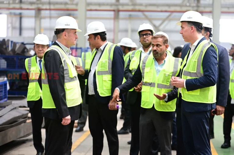 Plant tour after the safety briefing